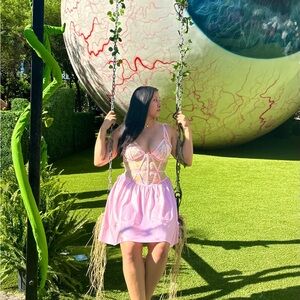 For Love And Lemons Camila Tank Slip Dress